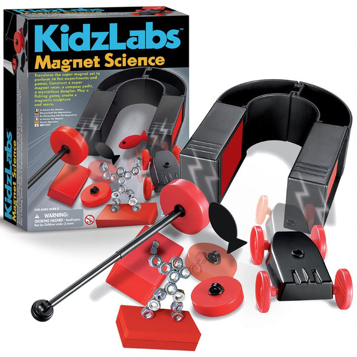 4M Kidz Labs Magnet Science Model Kit Educational Ages 7+