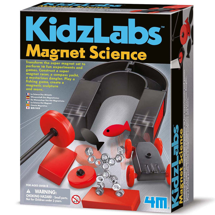 4M Kidz Labs Magnet Science Model Kit Educational Ages 7+