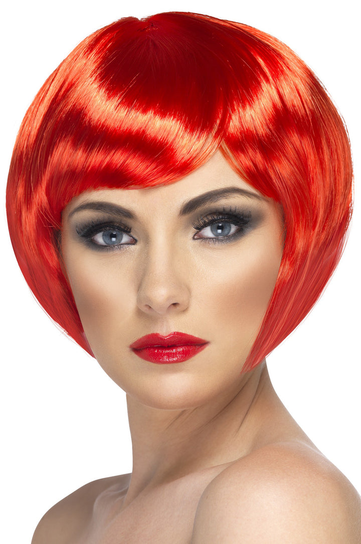 Red Babe Bob Wig
