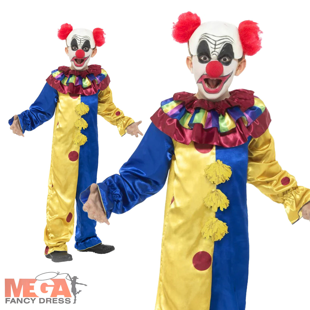 Goosebumps-Themed Scary Clown Boys Costume