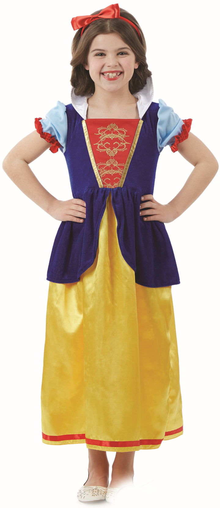 Girls Snow White Fairy Tale Princess World Book Day Costume