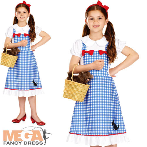 Girls Dorothy Fairytale World Book Day Costume