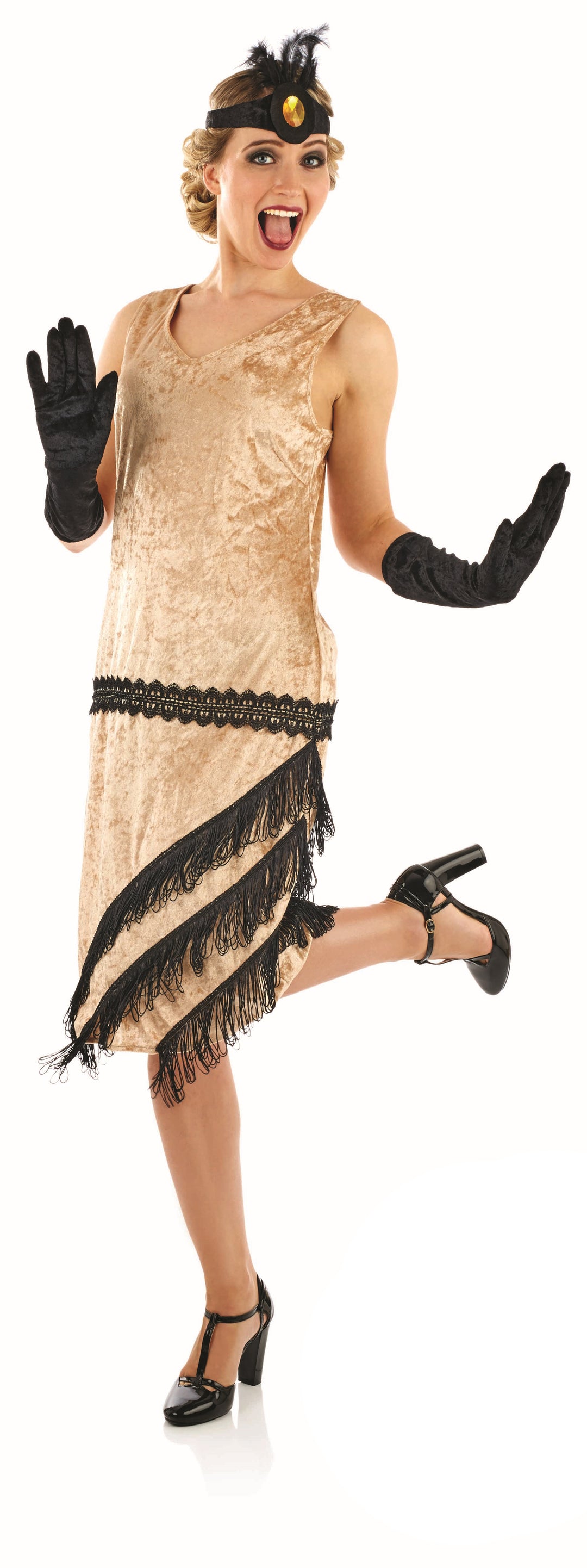 Ladies 20s Charleston Flapper 1920s Gatsby Costume