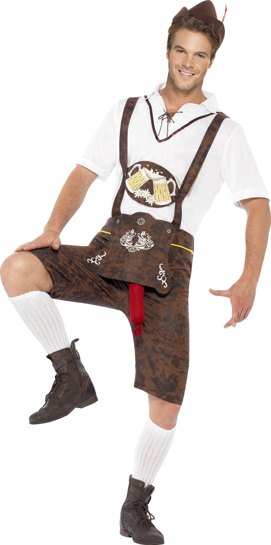 Oktoberfest Brad Wurst Men's Costume