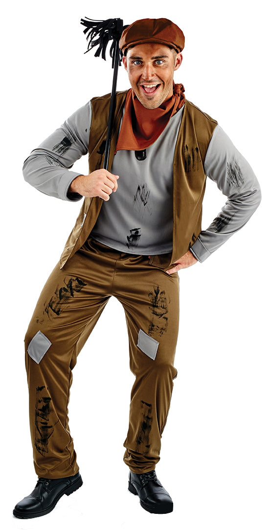 Traditional Chimney Sweep Men's Costume
