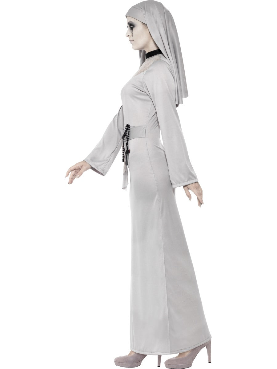 Dark Gothic Nun Ladies Costume