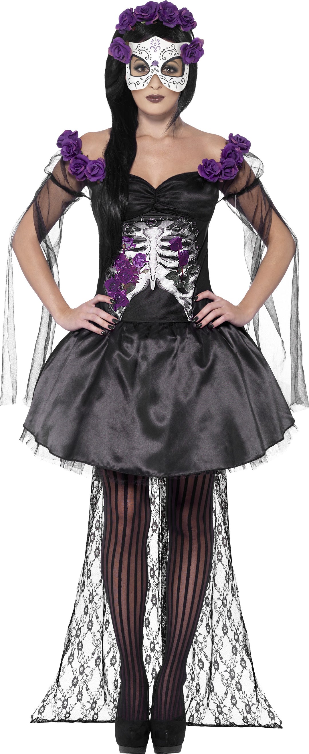 Day of the Dead Senorita Ladies Fancy Dress
