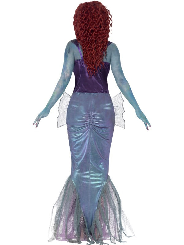 Mysterious Zombie Mermaid Ladies Fancy Dress