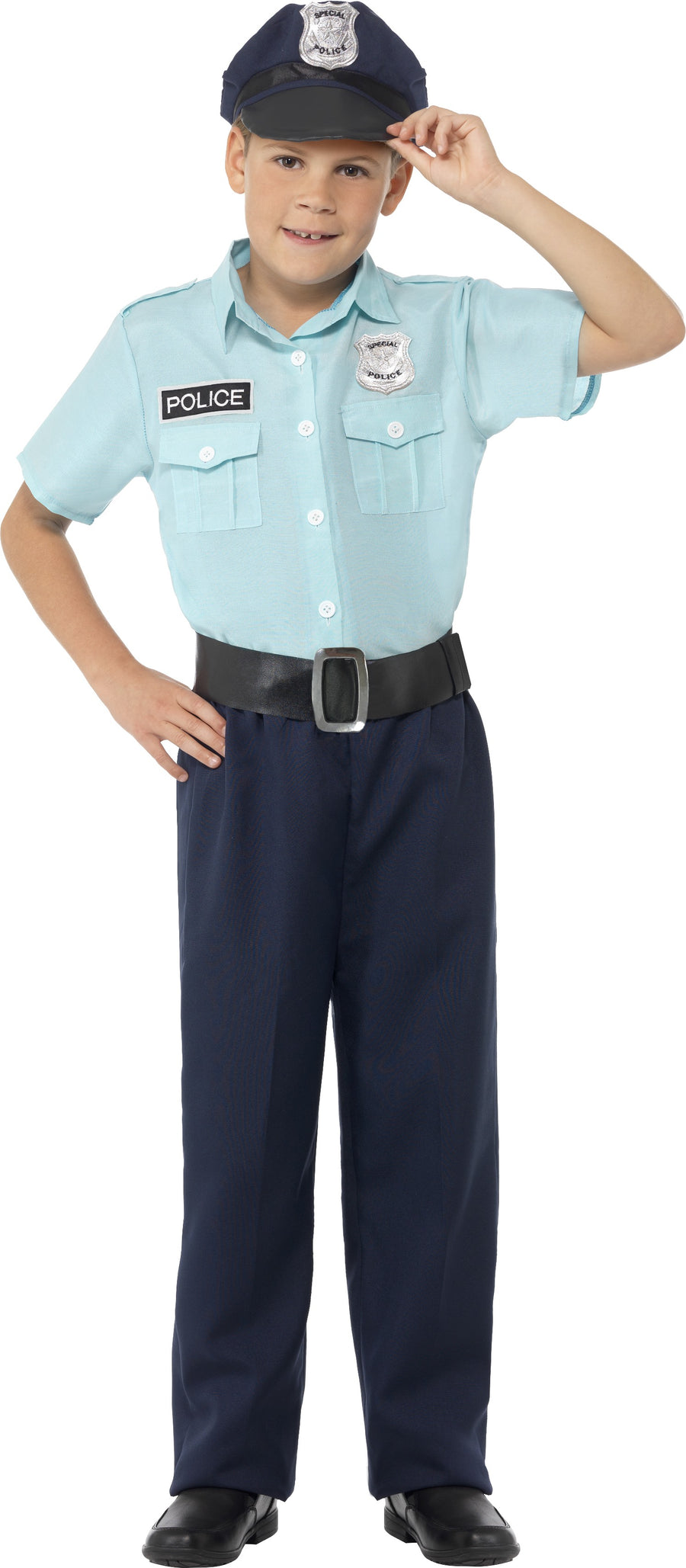 Heroic Police Officer Boys Costume