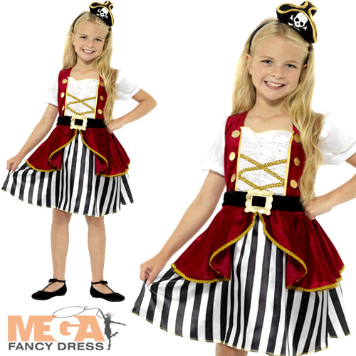 Deluxe Pirate Adventurous Girls Costume