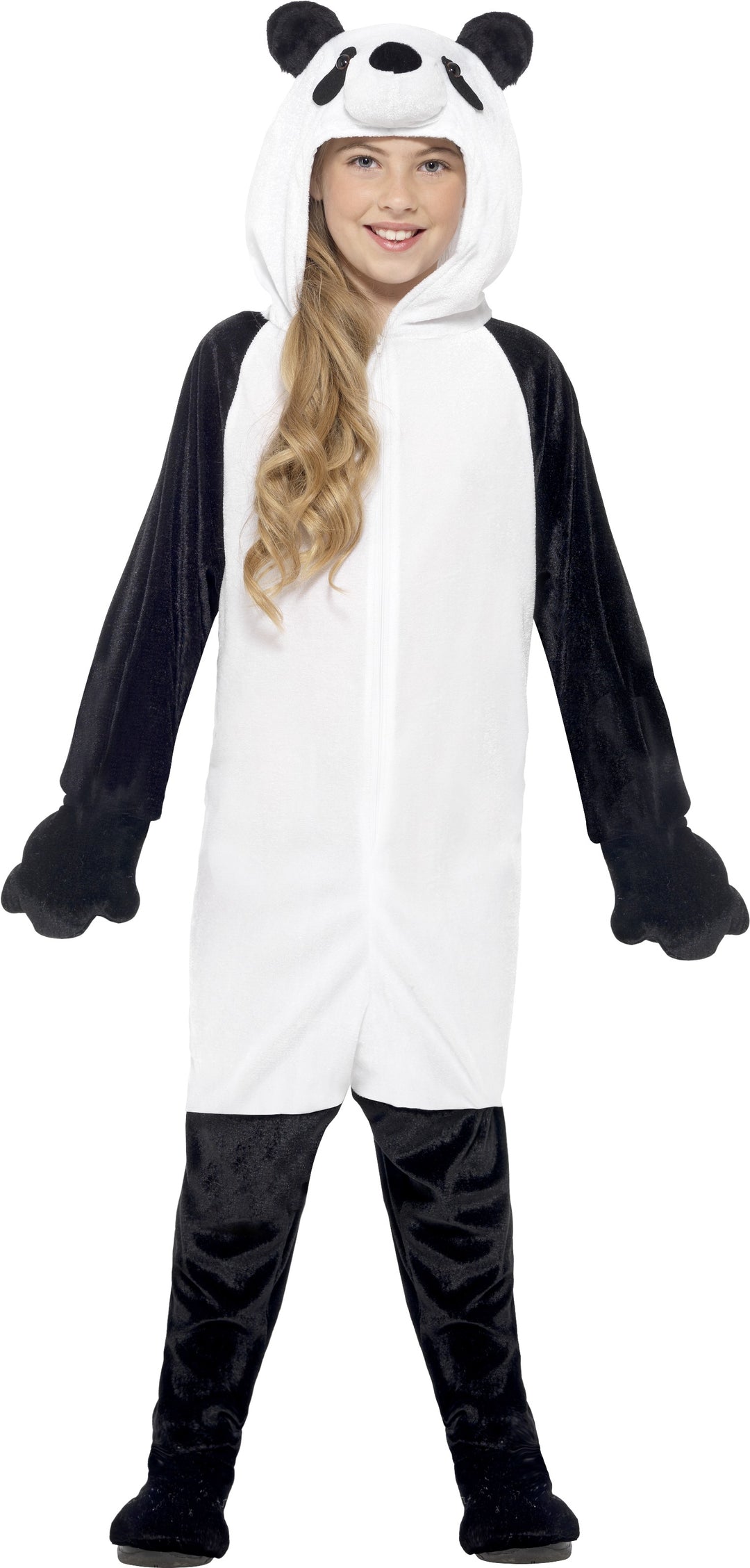 Adorable Cuddly Panda Bear Kids Costume