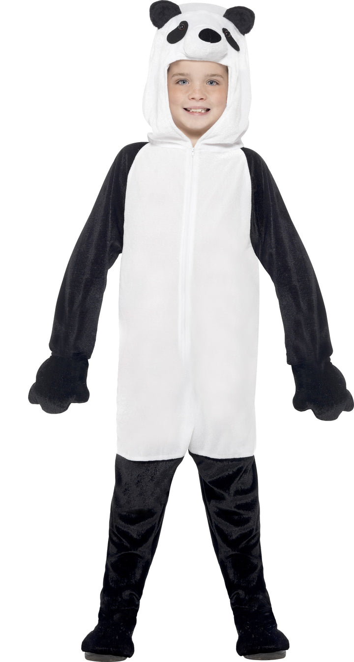 Adorable Cuddly Panda Bear Kids Costume