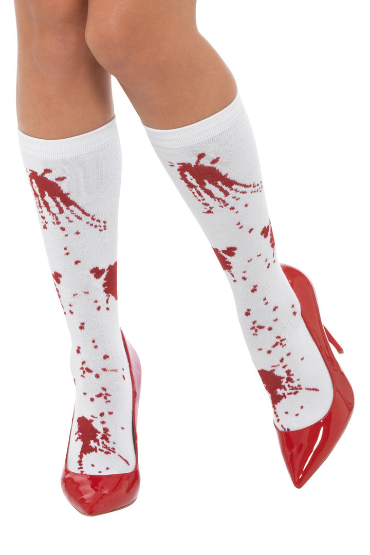 Blood Splatter Adults Socks