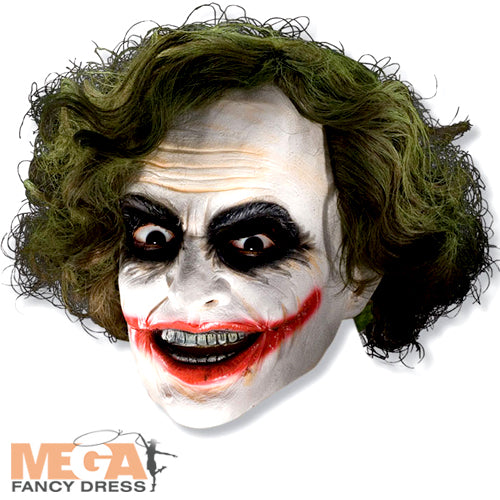 The Joker 3/4 Adults Mask Iconic Villain Accessory