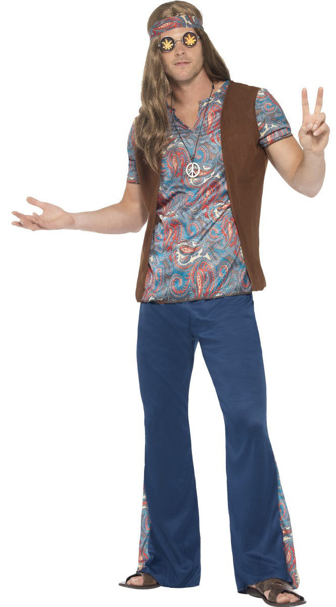 Groovy Orion the Hippie Men's Costume
