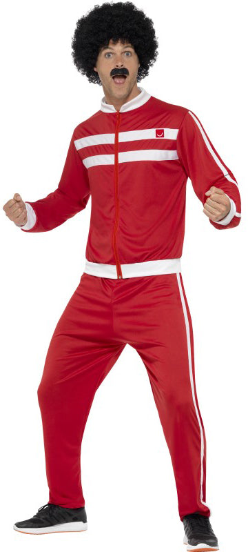 Retro Scouser Tracksuit Men's Costume