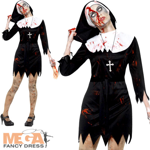 Sinister Zombie Sister Ladies Costume