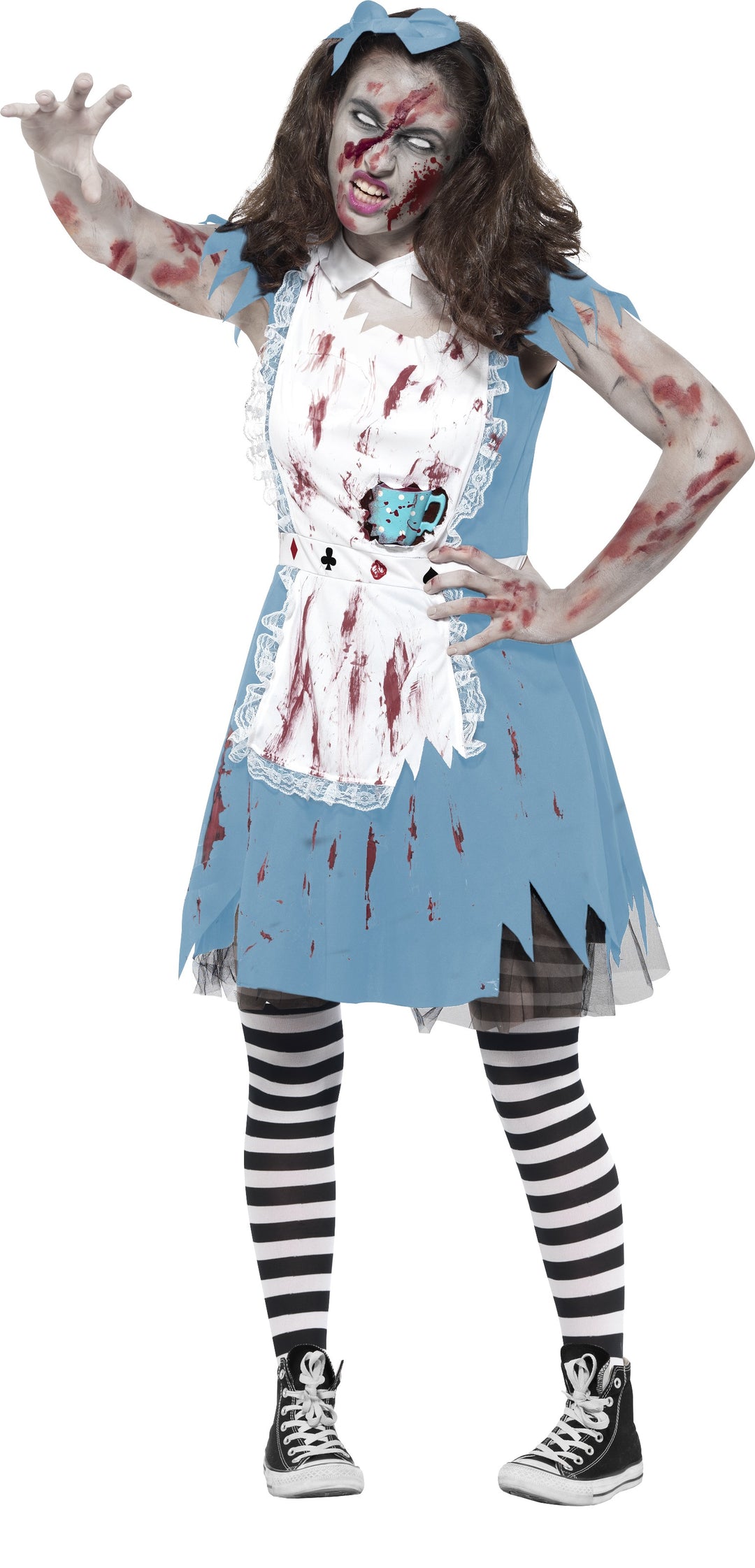 Creepy Zombie Tea Party Teens Costume
