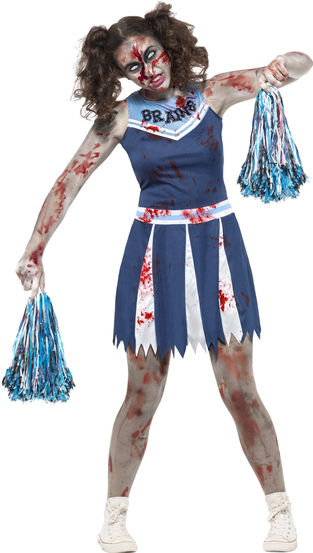 Horrifying Zombie Cheerleader Teens Costume