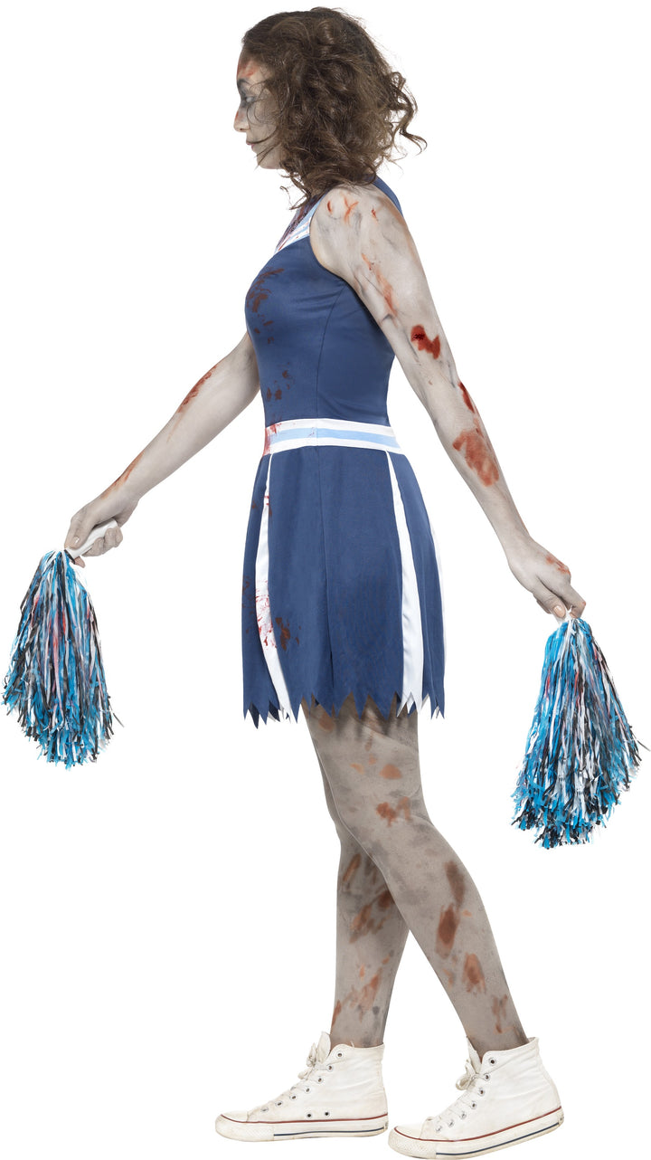 Horrifying Zombie Cheerleader Teens Costume