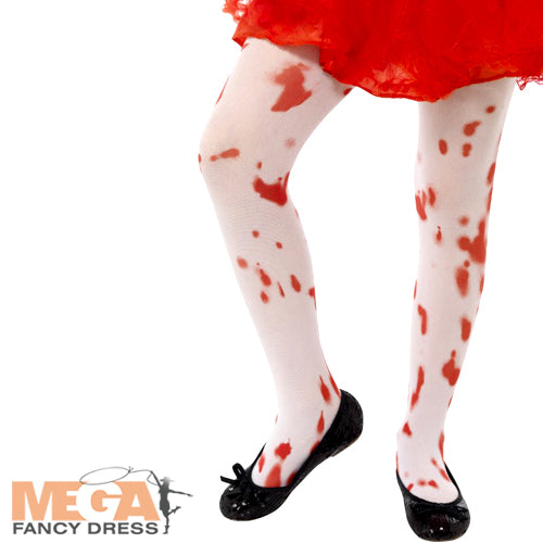 Tights with Blood Stain Girls Accessory