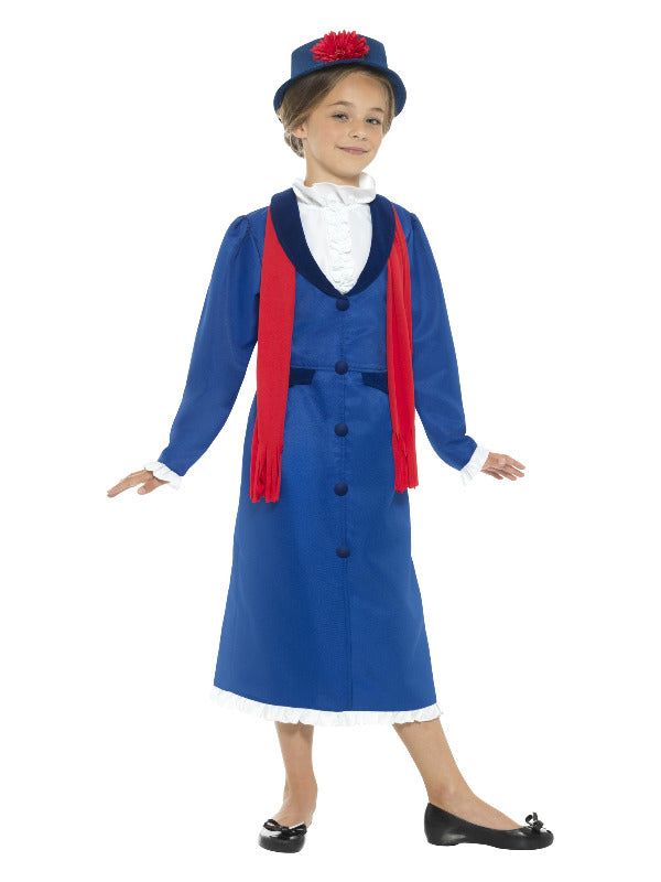 Elegant Victorian Nanny Girls Fancy Dress