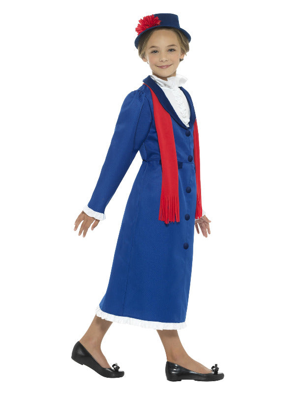 Elegant Victorian Nanny Girls Fancy Dress