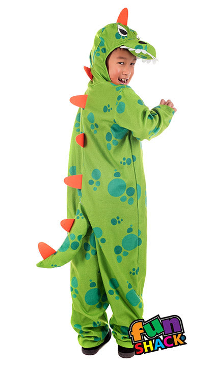 Kids Dinosaur Fancy Dress Prehistoric Animal World Book Day Costume