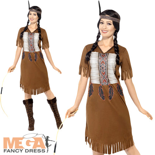 Native American Warrior Princess Costume for Ladies