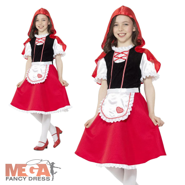 Girls Red Riding Hood Costume