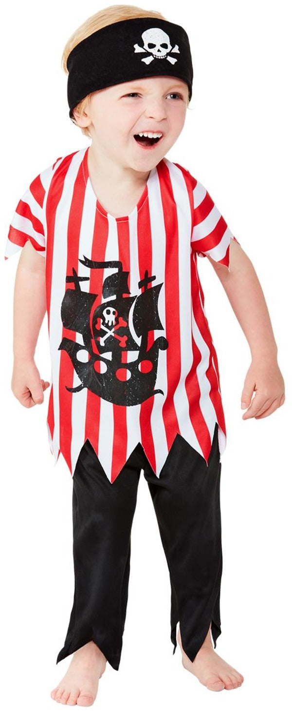 Toddler's Jolly Pirate Adventure Costume