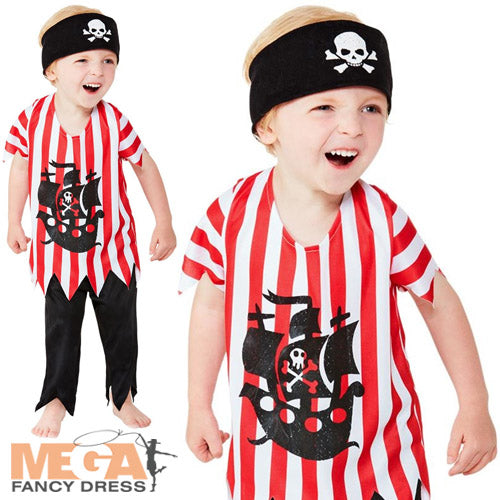 Toddler's Jolly Pirate Adventure Costume