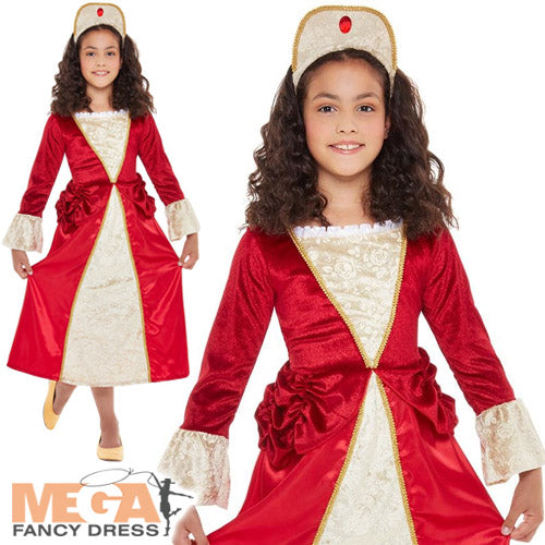 Royal Tudor Princess Costume for Girls