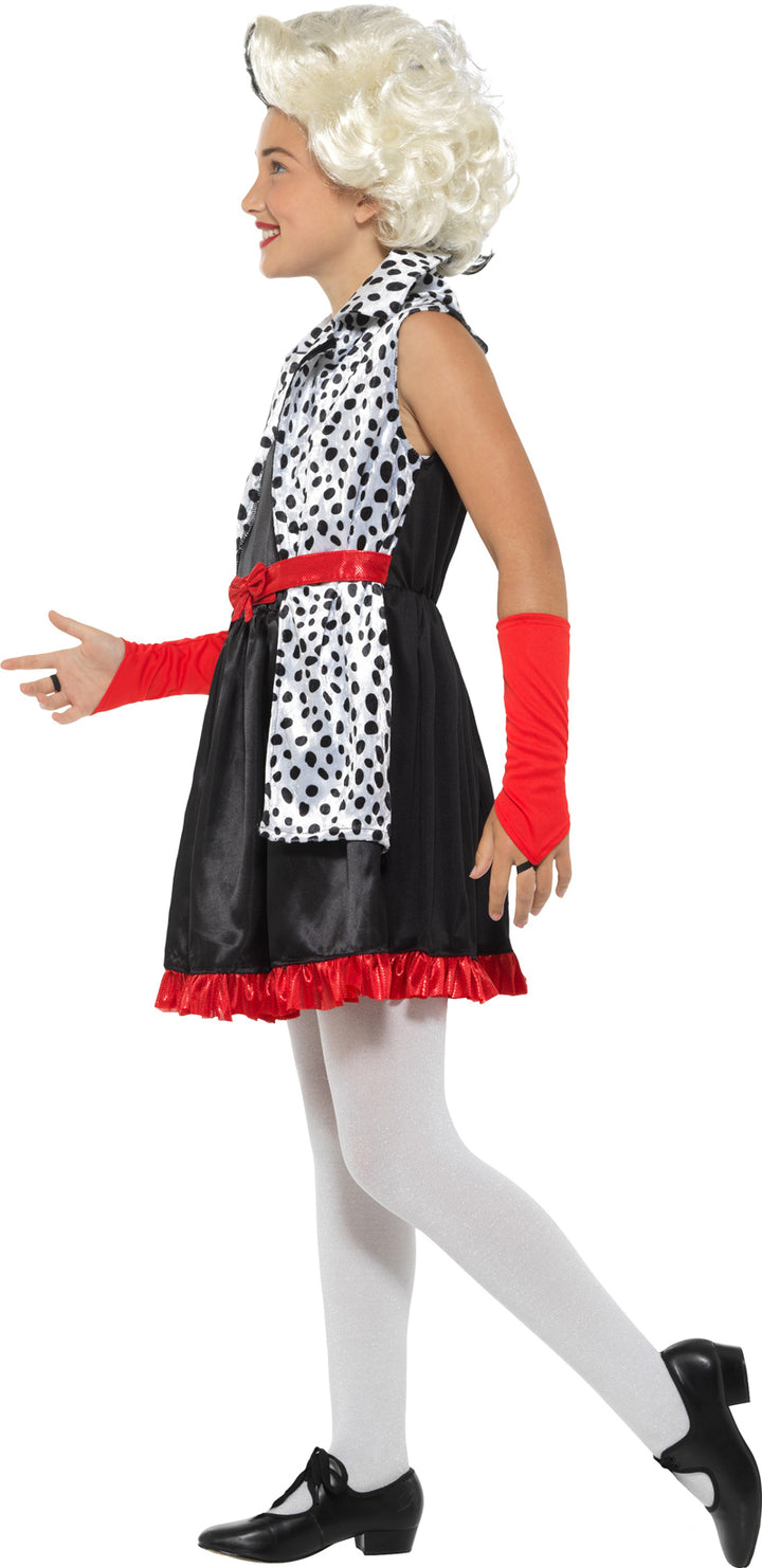 Wickedly Chic Evil Little Madame Costume for Girls