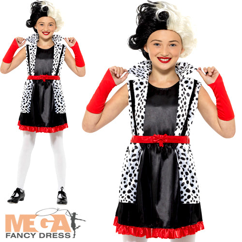 Wickedly Chic Evil Little Madame Costume for Girls
