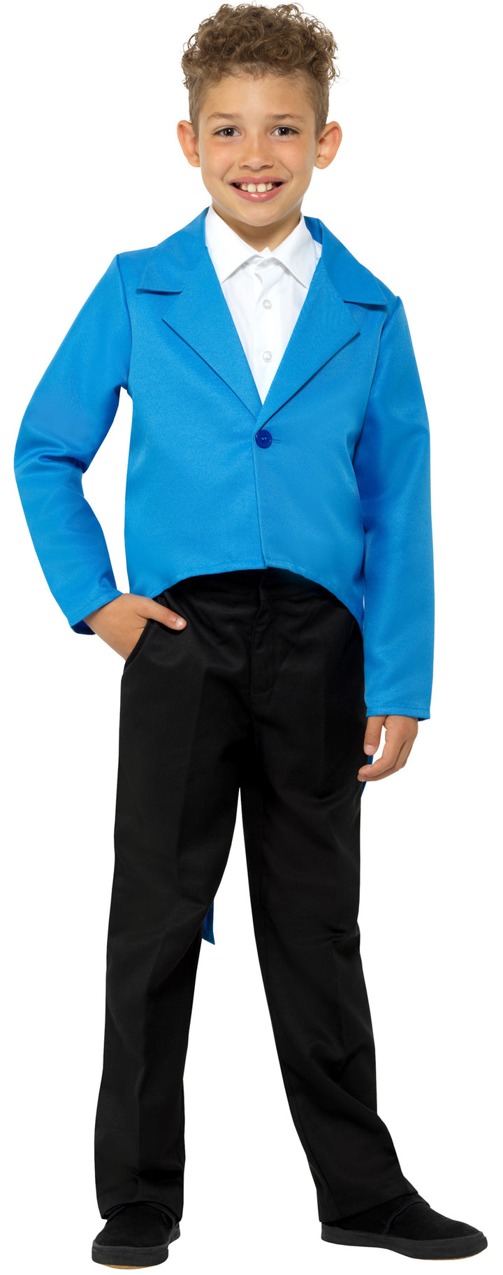 Stylish Blue Tailcoat Accessory for Kids