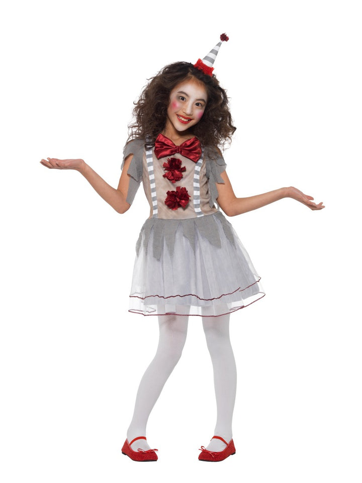 Timeless Vintage Clown Costume for Girls