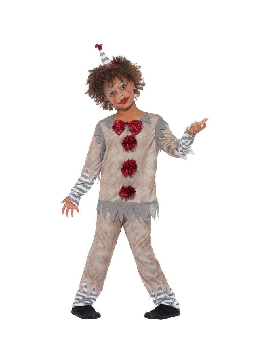 Classic Vintage Clown Costume for Boys