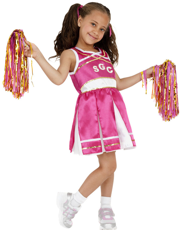 Sporty Cheerleader Women's Fancy Dress Costume