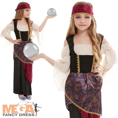 Deluxe Fortune Teller Girls Costume
