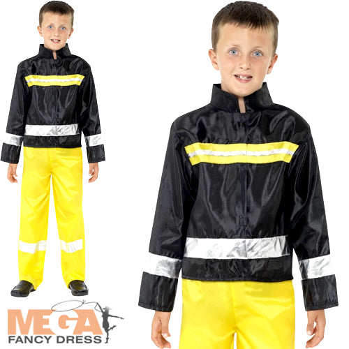Fireman Fancy Dress Costume