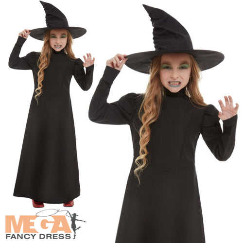 Wicked Witch Girl Costume Halloween Outfit