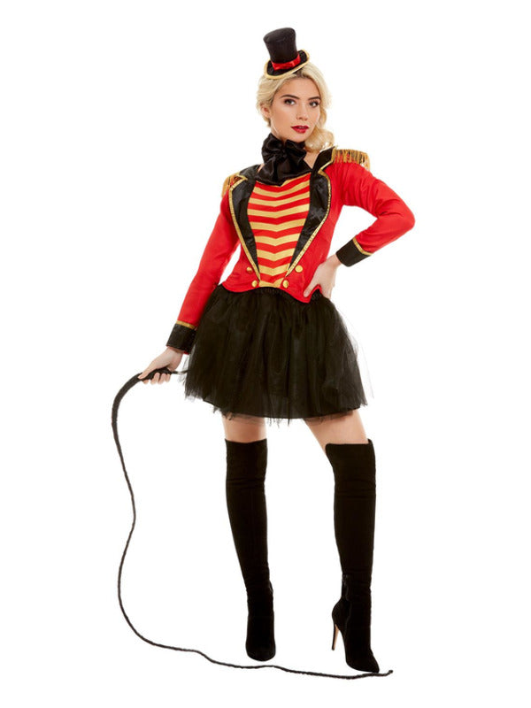 Deluxe Ringmaster Ladies Costume Circus Outfit