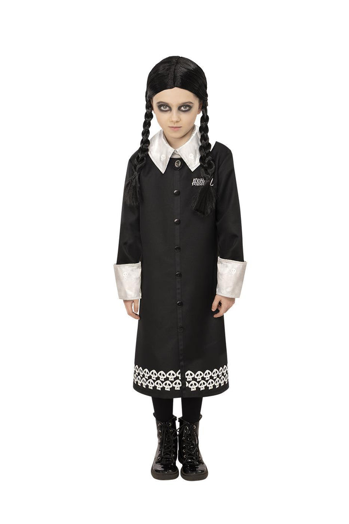 Officially Licensed Girls Wednesday Addams Costume