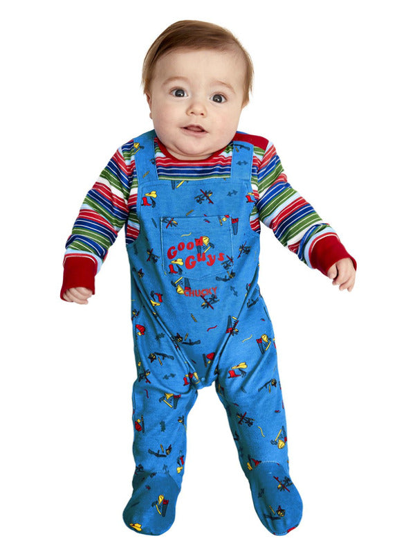 Officially Licensed Baby Chucky Halloween Fancy Dress Costume