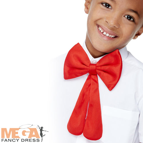 Kids Red Bow Tie