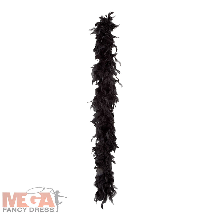 Feather Boa 50 gr. Black