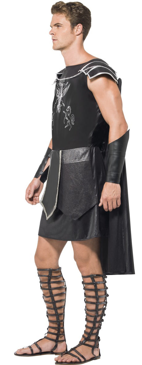 Fever Male Dark Gladiator Costume Historical Outfit