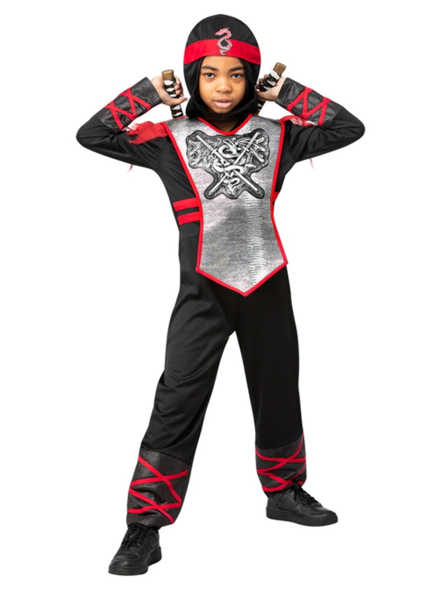 Deluxe Dragon Ninja Boys Halloween Costumes