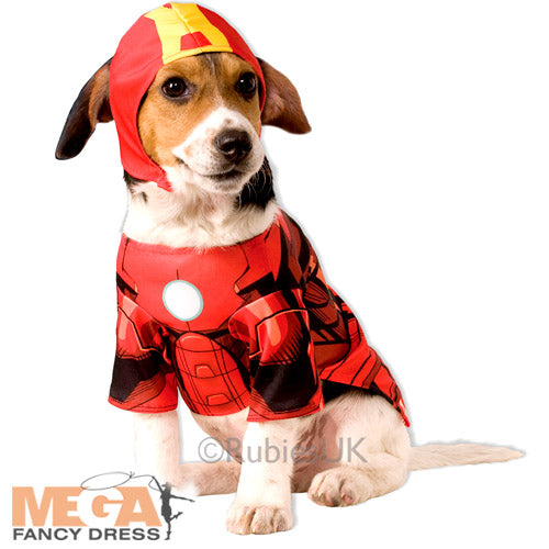 Iron Man Pet Dog Costume Superhero Pet Outfit